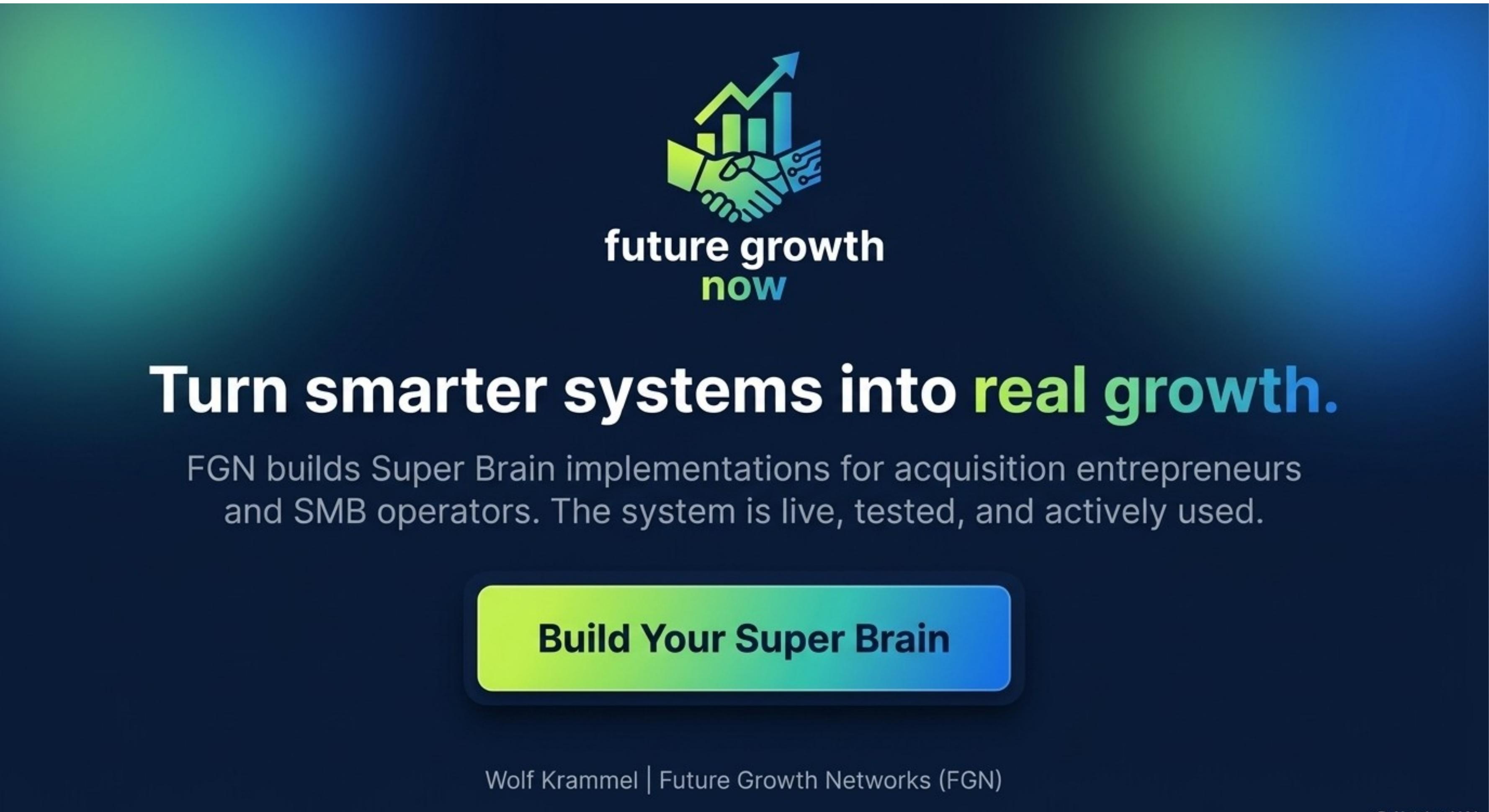 FGN: Turn smarter systems into real growth